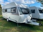 6 persoons Caravan Hobby 470 met Mover en voortent,stapelbed, Hobby, Bedrijf, Treinzit, Tot en met 6