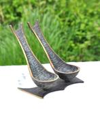 double porte pipe laiton vert et noir marbré, Collections, Enlèvement ou Envoi, Utilisé, Autres types