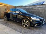 Volvo V40 2.0 D2 R-Design Led Navi Leder BT Pdc Facelift, Auto's, Volvo, Voorwielaandrijving, 4 cilinders, 1969 cc, Zwart