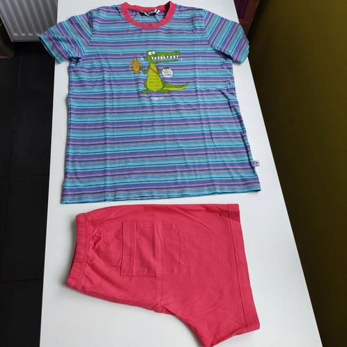 Woody krokodil jongen met intacte print mt 140/10j, Kinderen en Baby's, Kinderkleding | Maat 140, Gebruikt, Jongen, Nacht- of Onderkleding