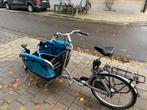 Gazelle bakfiets, Ophalen, Gebruikt, Opvouwbaar, 2 kinderen