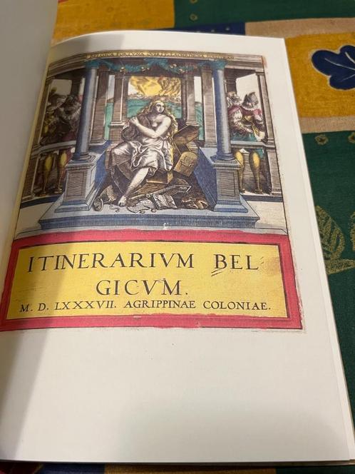 Itinerarium Belgicum - Robas facsimile, Livres, Atlas & Cartes géographiques, Comme neuf, Carte géographique, Belgique, Avant 1800