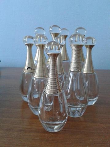 10x lege parfumflesjes Dior beschikbaar voor biedingen