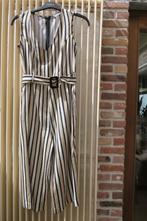 Jumpsuit nieuw streep lichtbruin beige riem Fly Girl mt M, Kleding | Dames, Jumpsuits, Maat 38/40 (M), Fly Girl, Beige, Nieuw