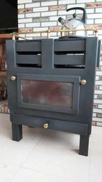 Houtkachel Cardoen gietijzer met nieuwe rooster, Huis en Inrichting, Kachels, Ophalen, Gebruikt, Houtkachel