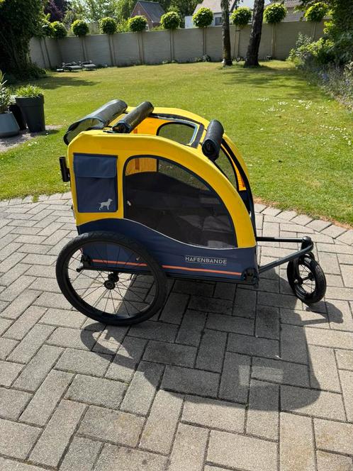 Hafenbande fietskar Cabby L, Fietsen en Brommers, Fietsaccessoires | Aanhangwagens en Karren, Zo goed als nieuw, Ophalen