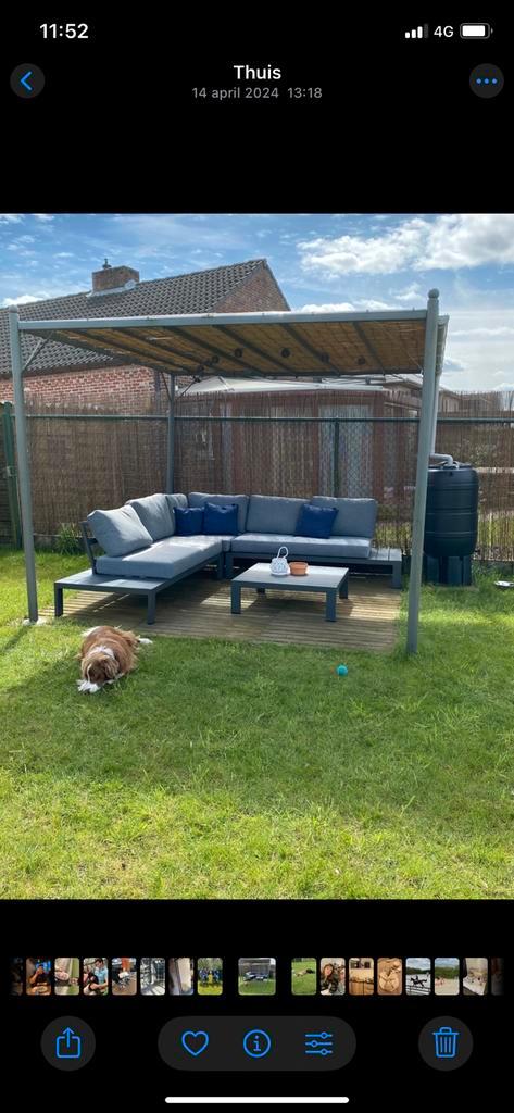Tuin afdakje, Tuin en Terras, Overkappingen, Gebruikt, Ophalen