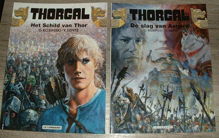 strips thorgal 1e druk nrs 31-42, Boeken, Stripverhalen, Zo goed als nieuw, Meerdere stripboeken, Ophalen of Verzenden