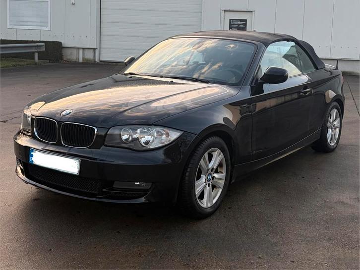 Bmw 118d cabro, Auto's, BMW, Bedrijf, 1 Reeks, Cruise Control, Diesel, Euro 5, Leder, Ophalen