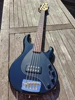 Ernie Ball Musicman StingRay 5 Black 1998, Ophalen of Verzenden, Gebruikt, Elektrisch, 5-snarig