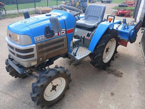 Iseki TM15 Minitractor 4wd met frees, Zakelijke goederen, Machines en Bouw | Tuin, Park en Bosbouw, Overige typen