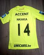 Matchworn KV Oostende shirt - Nkaka, Enlèvement ou Envoi, Comme neuf, Maillot