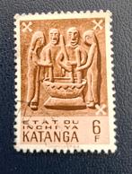 Tampon Katanga OBP 59, Timbres & Monnaies, Enlèvement ou Envoi, Affranchi