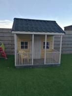 Houten speelhuisje, Ophalen, Zo goed als nieuw, Hout