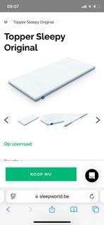 Topper sleepy original, Huis en Inrichting, Ophalen, Zo goed als nieuw, Matras