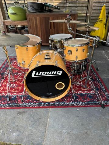 Ludwig classic birch 4delig, Musique & Instruments, Batteries & Percussions, Enlèvement, Comme neuf, Ludwig