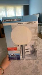 Livarno buiten lamp, Huis en Inrichting, Lampen | Hanglampen, Ophalen, Zo goed als nieuw, Glas, Minder dan 50 cm