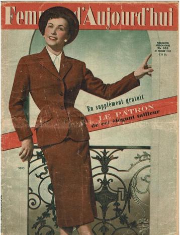 Femmes d'aujourd'hui, février 1952