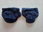 2x blauw zindelijkheidsbroekje / oefenbroekje maat 80, Gebruikt, Jongetje of Meisje, Ophalen of Verzenden, Nacht- of Onderkleding