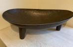 SCHAAL DIENBLAD GROOT METAAL OUD DECO DIA 60 cm NIEUW, Antiek en Kunst, Ophalen of Verzenden