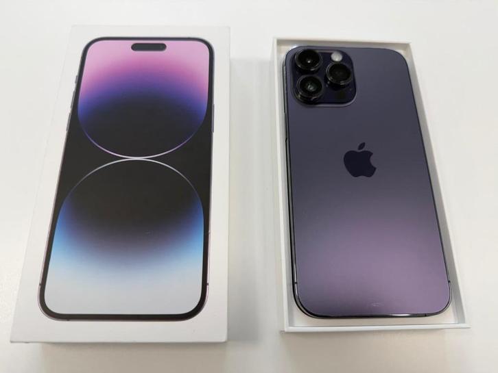 14 Pro Max 1TB deep purple refurbished NIEUW scherm batt!, Telecommunicatie, Mobiele telefoons | Apple iPhone, Refurbished, 1 TB