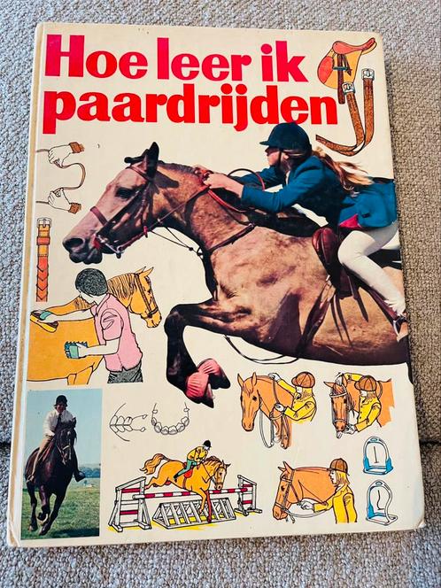 Hoe leer ik paardrijden” - geïllustreerd boek, Boeken, Strips | Comics, Gelezen, Europa, Ophalen of Verzenden