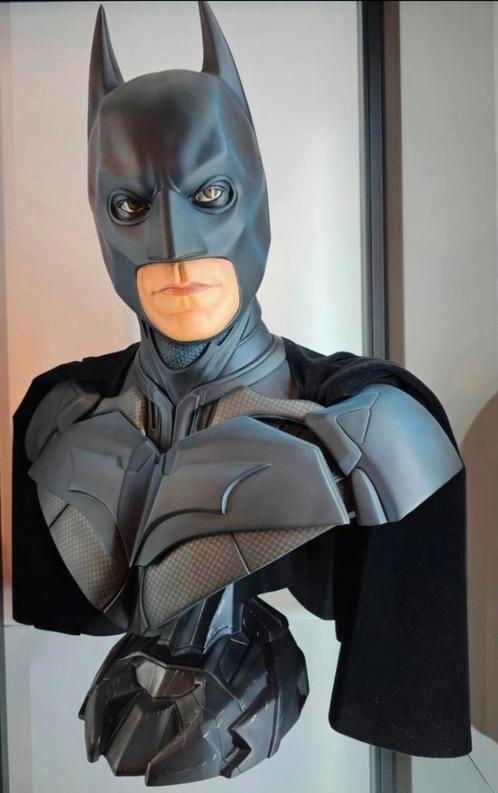 Batman bust life size Sideshow, Collections, Statues & Figurines, Comme neuf, Enlèvement