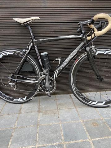 Moozes carbon koersfiets , maat 56, Autres marques, Enlèvement, 15 à 20 vitesses, 53 à 57 cm