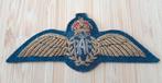 wo2 Britse RAF gouden piloot bullion wings, Ophalen of Verzenden