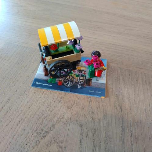 817 lego 40140 Flower Cart, Kinderen en Baby's, Speelgoed | Duplo en Lego, Zo goed als nieuw, Lego, Complete set, Ophalen