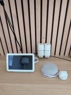 Ensemble Google (Nest Hub2 + Nest Mini + 4 prises connectée), Ophalen of Verzenden, Zo goed als nieuw