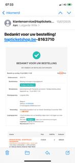 Inkom ticket concert Benson Boone, 8/11/ 2025, Tickets en Kaartjes, Concerten | Pop