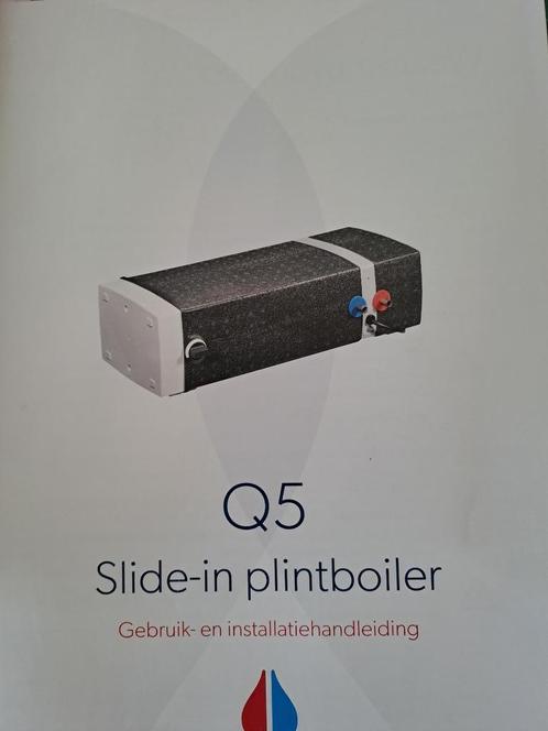 Plintboiler Inventum Q5 5 liter, Huis en Inrichting, Keuken | Keukenelementen, Zo goed als nieuw, Zwart, Ophalen