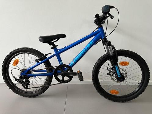 Kindermountainbike 20 inch Wyldee blauw, Vélos & Vélomoteurs, Vélos | Garçons, Utilisé, 20 pouces, Vitesses, Enlèvement