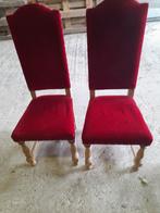 6 eiken stoelen, Huis en Inrichting, Ophalen of Verzenden
