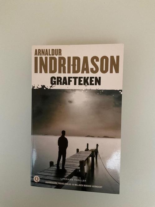 Grafteken - Arnaldur Indridason, Boeken, Detectives, Zo goed als nieuw, Ophalen