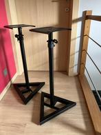2 verstelbare studiomonitor speakerstands, Ophalen, Zo goed als nieuw, Audio