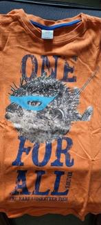 Oranje t-shirt s.Oliver maat 116 - 122, Gebruikt, Ophalen of Verzenden, Shirt of Longsleeve, Jongen