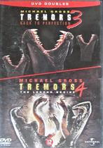 DUBBELE DVD  ACTIE/HORROR- TREMORS 3- TREMORS 4, CD & DVD, DVD | Action, Thriller d'action, Tous les âges, Utilisé, Enlèvement ou Envoi