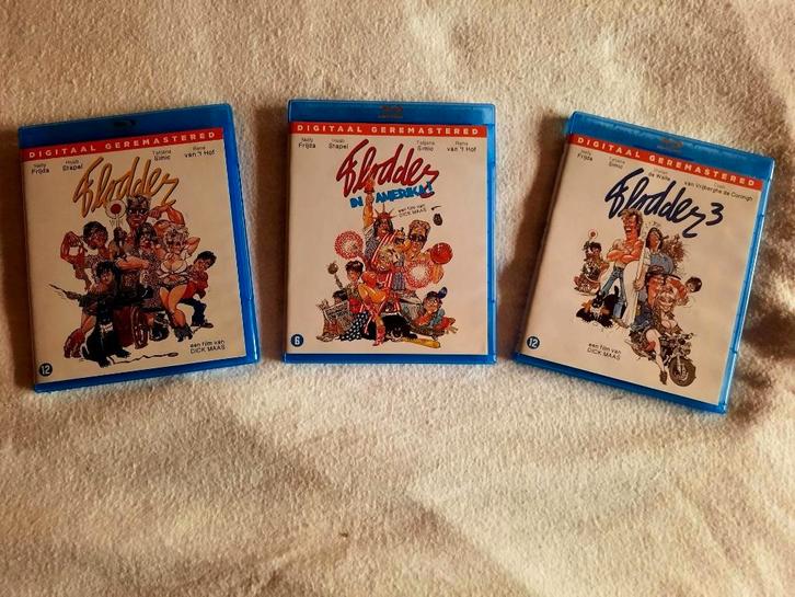 Flodder 1,2 en 3! Originele versies!(Blu ray), Cd's en Dvd's, Blu-ray, Zo goed als nieuw, Klassiekers, Ophalen