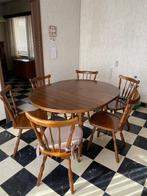 Keukentafel en 6 stoelen, Ophalen, Zo goed als nieuw
