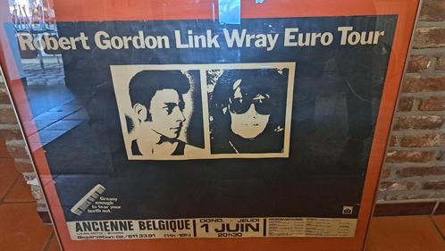 Ancienne Belgique 1978 Link Wray concert poster, Verzamelen, Posters, Zo goed als nieuw, Ophalen