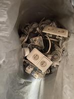 stopcontacten en schakelaars, Doe-het-zelf en Bouw, Elektriciteit en Kabels, Ophalen, Gebruikt, Stopcontact