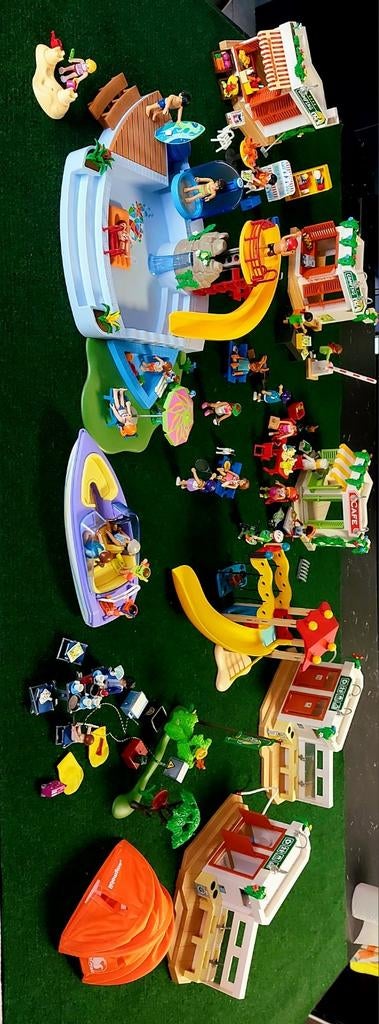 Playmobil  thème de camping recomposé, Enlèvement, Utilisé