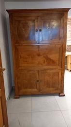 Armoire meuble vaissellier en bois, Maison & Meubles, Armoires | Buffets, Avec tablette(s), Teck, 100 à 150 cm, Enlèvement