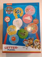 Letterpuzzel paw patrol, Kinderen en Baby's, Speelgoed | Educatief en Creatief, Ophalen of Verzenden, Zo goed als nieuw