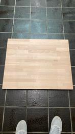 Eiken blokplaat. 80x65cm - d 3,8cm, Ophalen, Zo goed als nieuw, Eiken