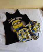 Pyjama set - Minions - Small - Topje - Short - Dames - €3,50, Kleding | Dames, Ophalen, Primark, Zwart, Maat 36 (S)