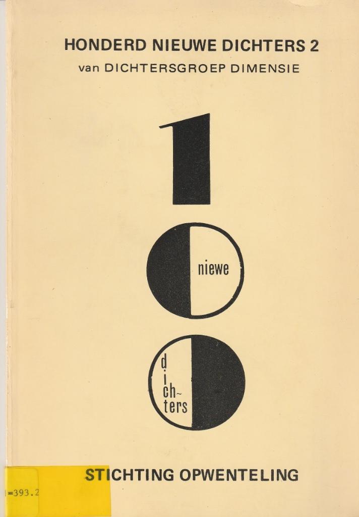 “Honderd nieuwe dichters 2”, Boeken, Gedichten en Poëzie, Zo goed als nieuw, Ophalen of Verzenden