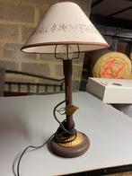 Ancienne lampe, Huis en Inrichting, Lampen | Tafellampen, Minder dan 50 cm, Metaal, Zo goed als nieuw